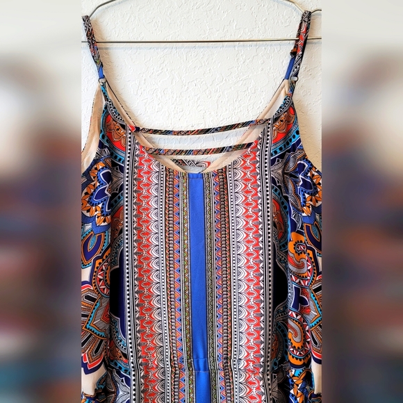 Size 4 Lucy and Laurel summer boho dress. - Picture 9 of 10